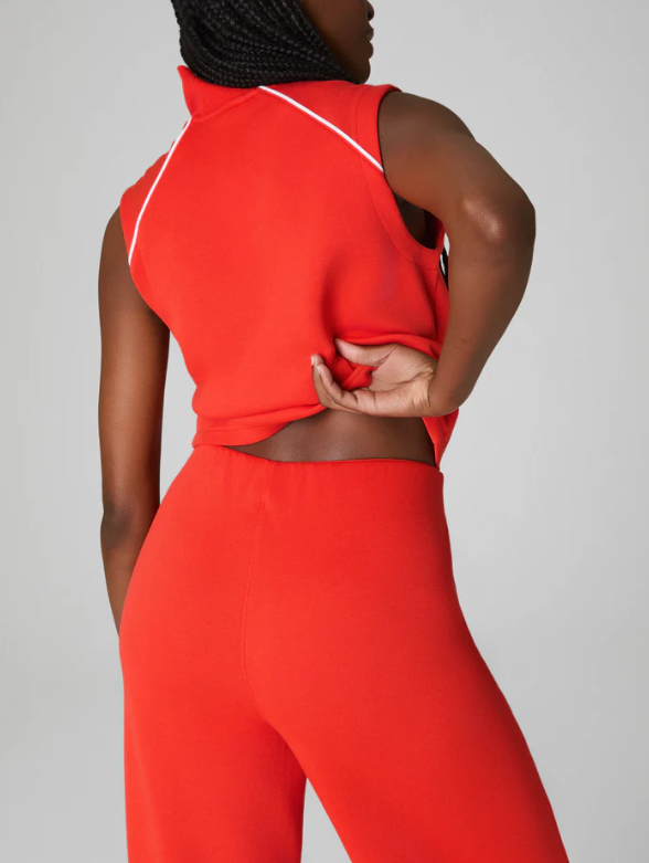 Sleeveless Mockneck Jumpsuit