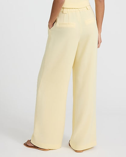 Strapless Button Front Tailored Tube Top & Pant