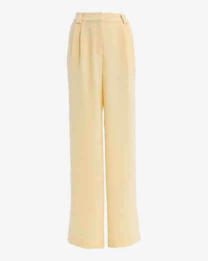 Strapless Button Front Tailored Tube Top & Pant