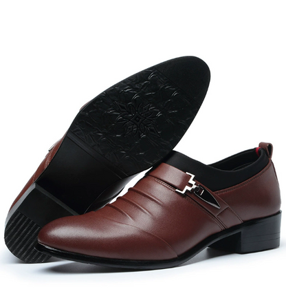 Men's Pointed-toe Slip-on Dress Shoes