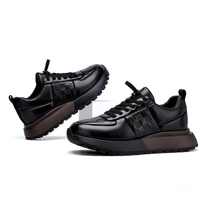 Leather Soft-soled Casual Dress Sneaker