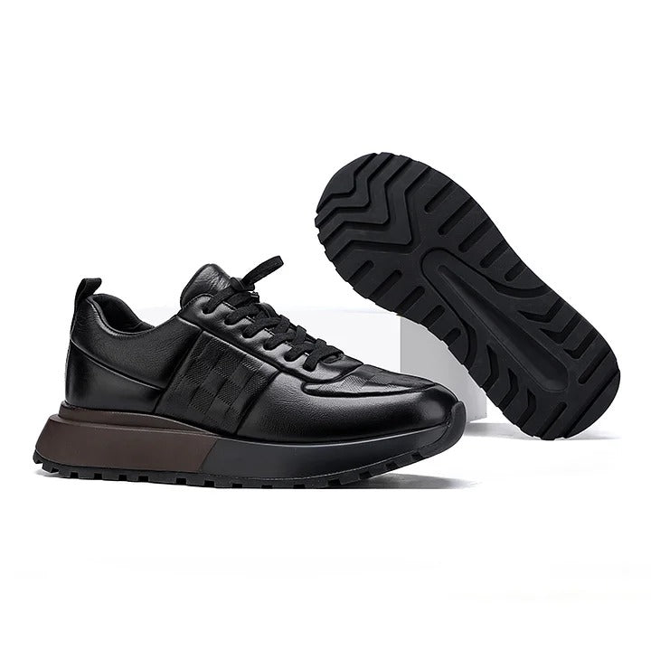 Leather Soft-soled Casual Dress Sneaker