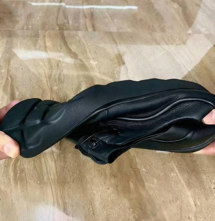 Cowhide Automatic Buckle Fashionable Comfortable Loafers