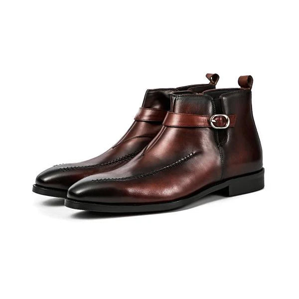 Men's Retro Versatile Side Zipper Chelsea Boots