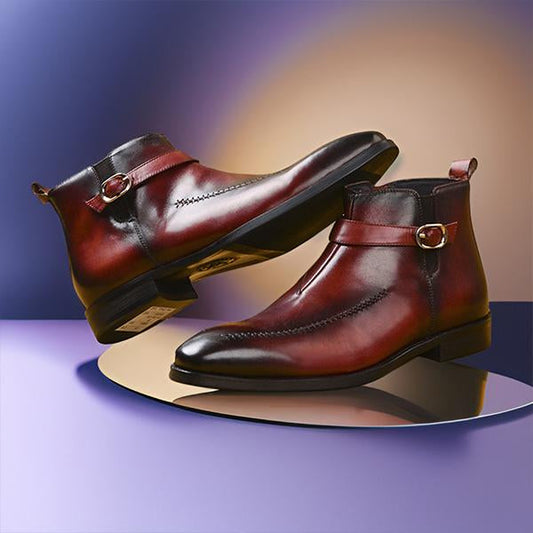 Men's Retro Versatile Side Zipper Chelsea Boots