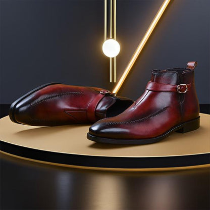 Men's Retro Versatile Side Zipper Chelsea Boots