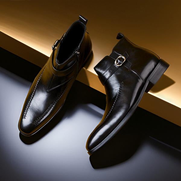 Men's Retro Versatile Side Zipper Chelsea Boots