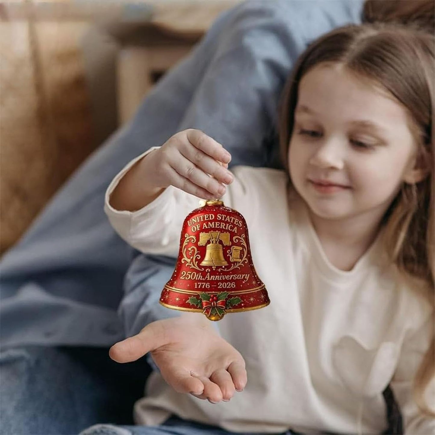 U.S. 250th Anniversary Bell Ornament