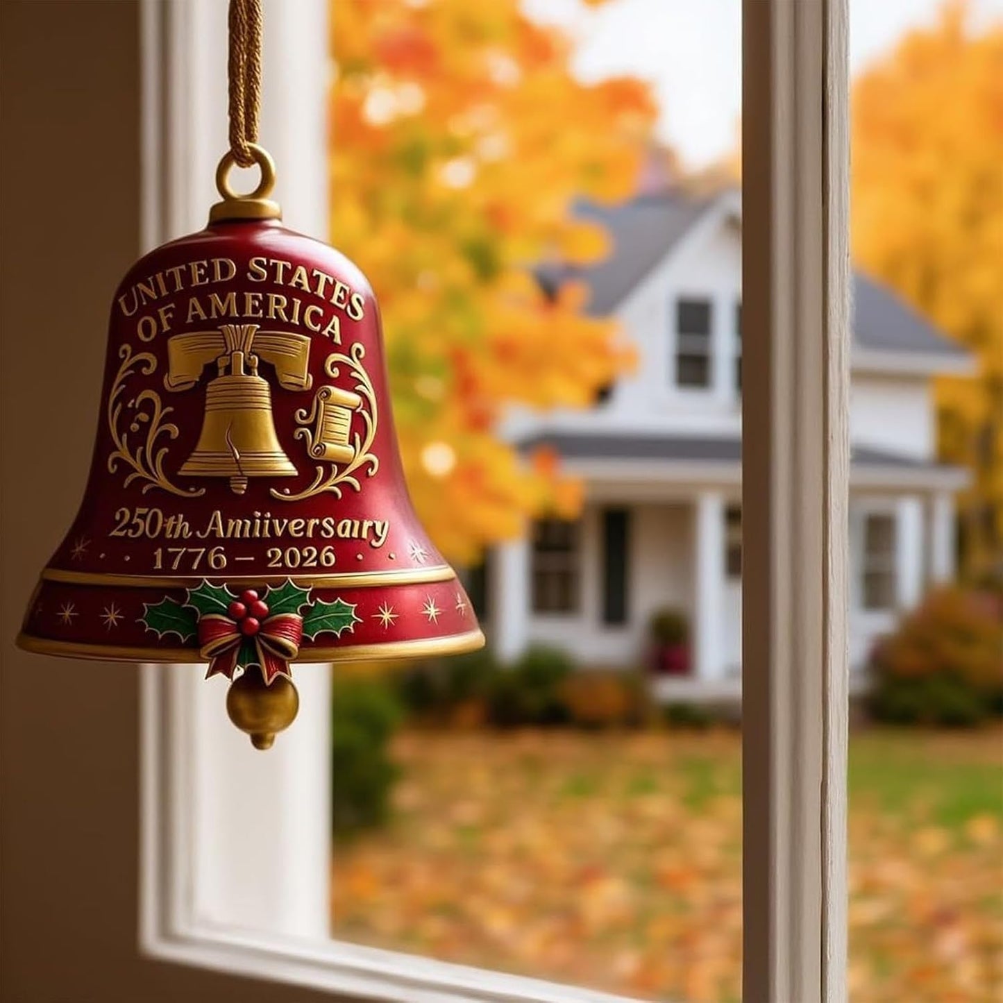 U.S. 250th Anniversary Bell Ornament