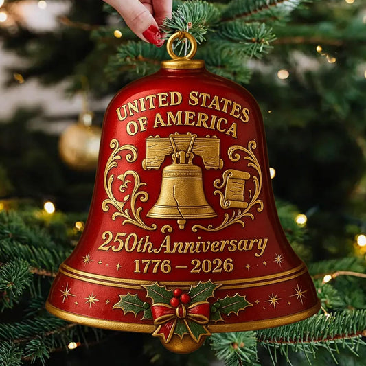 U.S. 250th Anniversary Bell Ornament