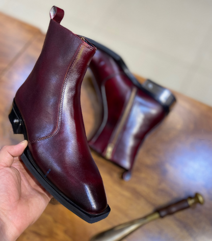 Men's Italian Handmade Leather Boots