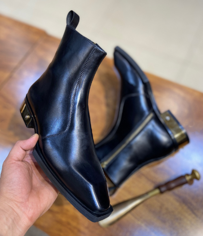 Men's Italian Handmade Leather Boots