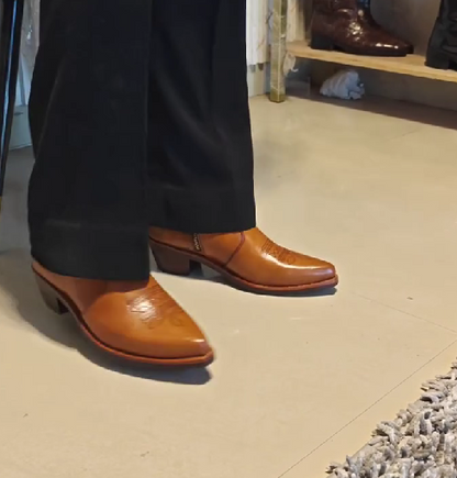 Men's Western Embroidered Cowboy Boots