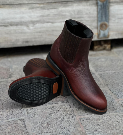 Men's Non-slip Sole Cowboy Leather Boots