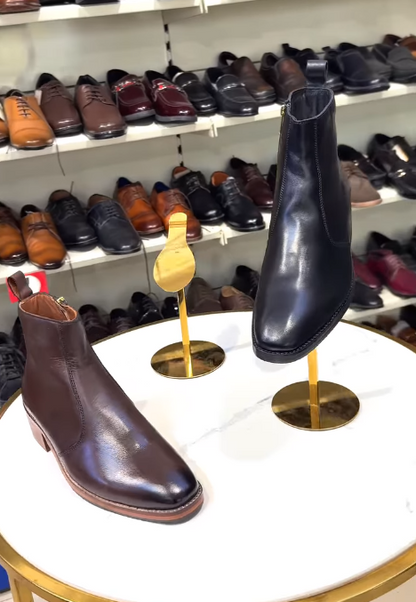 Men's T-Bar Chelsea Boots