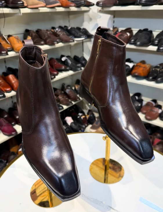 Men's Square Toe Chelsea Boots