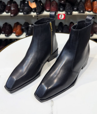 Men's Square Toe Chelsea Boots