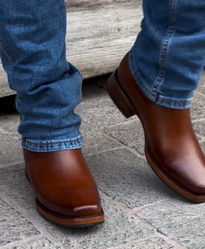Men's Stretch Western Cowboy Boots