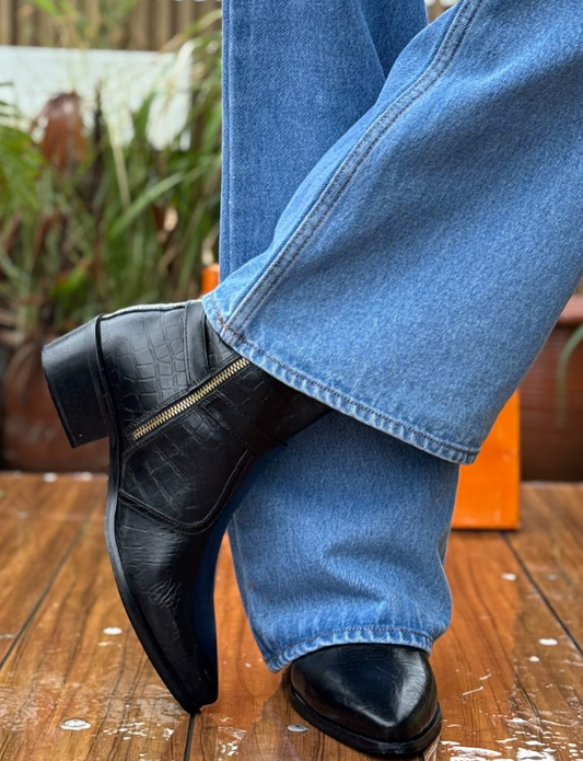 Men's Round-toe Cowboy Boots