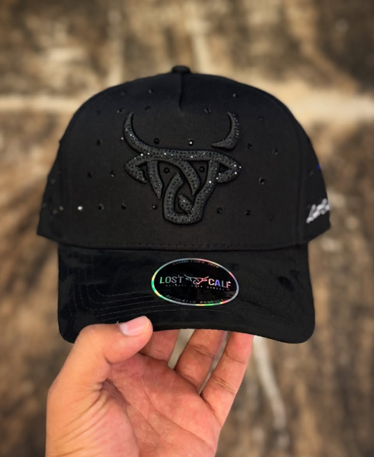Bull Embroidered Diamond Hat