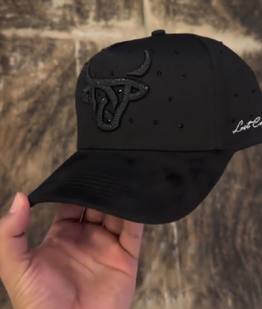 Bull Embroidered Diamond Hat