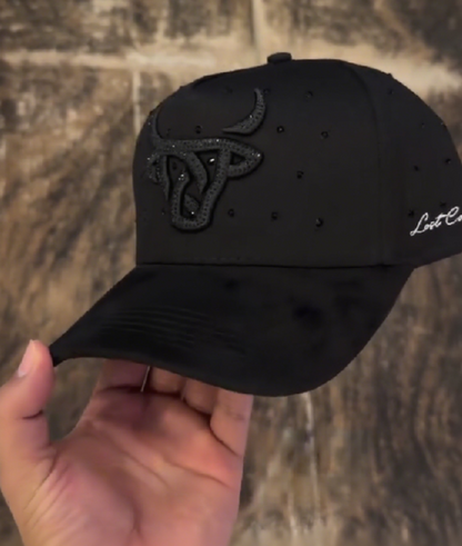 Bull Embroidered Diamond Hat
