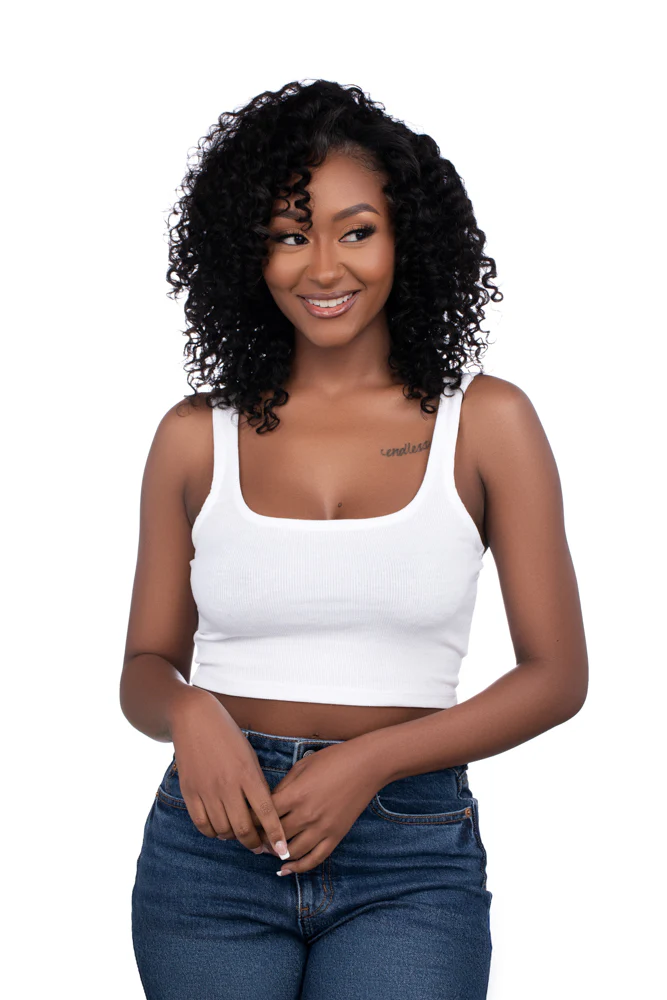 Wig Deep Curly Realistic Deep Curl Pattern With Natural Luster